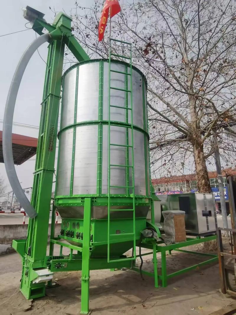 糧食烘干機 50型安裝完畢，助力農業現代化新篇章